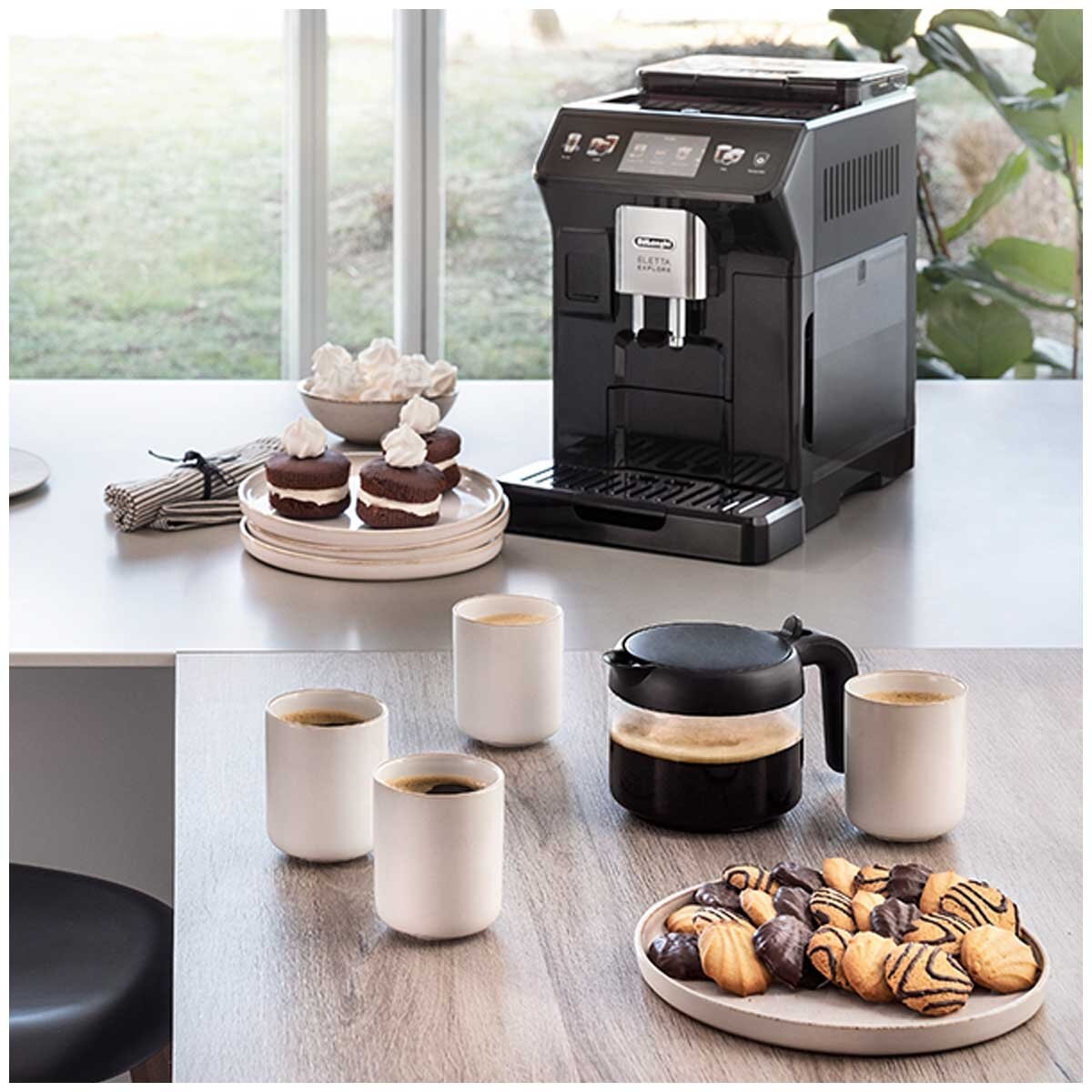 De'Longhi Eletta Explore Automatic Coffee Machine ECAM45055G