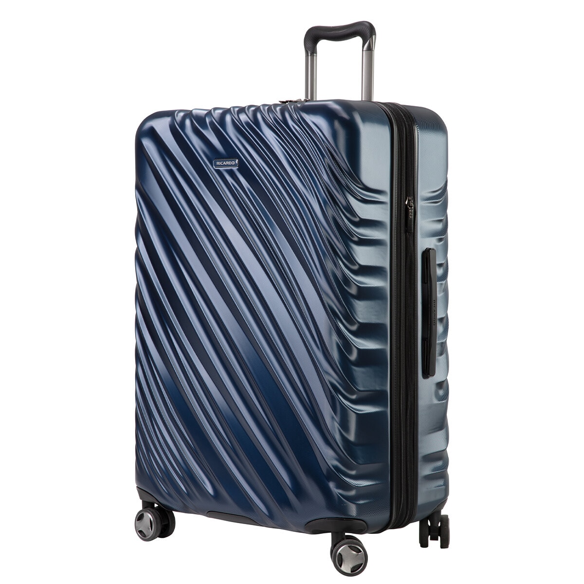 Ricardo Canyon Large Spinner Expandable Luggage Blue 71cm