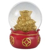 Wealth And Fortune Water Globes 2 Piece