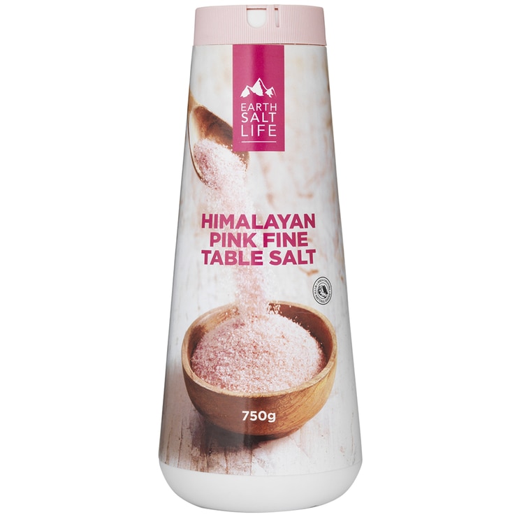 Earth Salt Life Himalayan Pink Fine Table Salt 2 x 750g Costco Australia