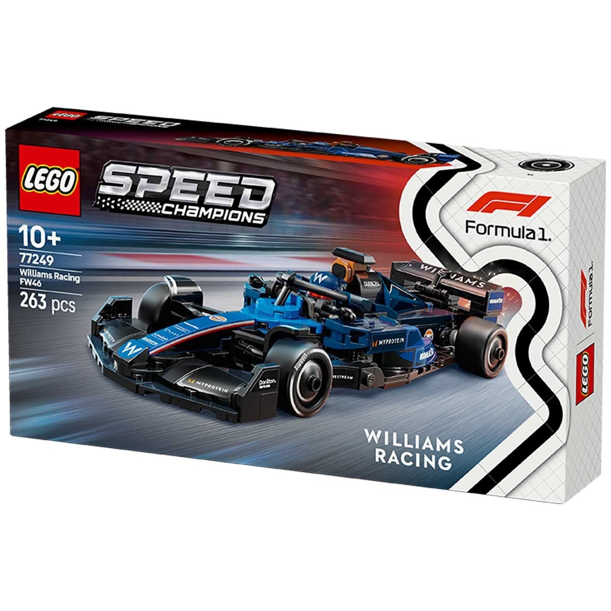 LEGO Speed Champions Williams Racing FW46 F1 Race Car 77249