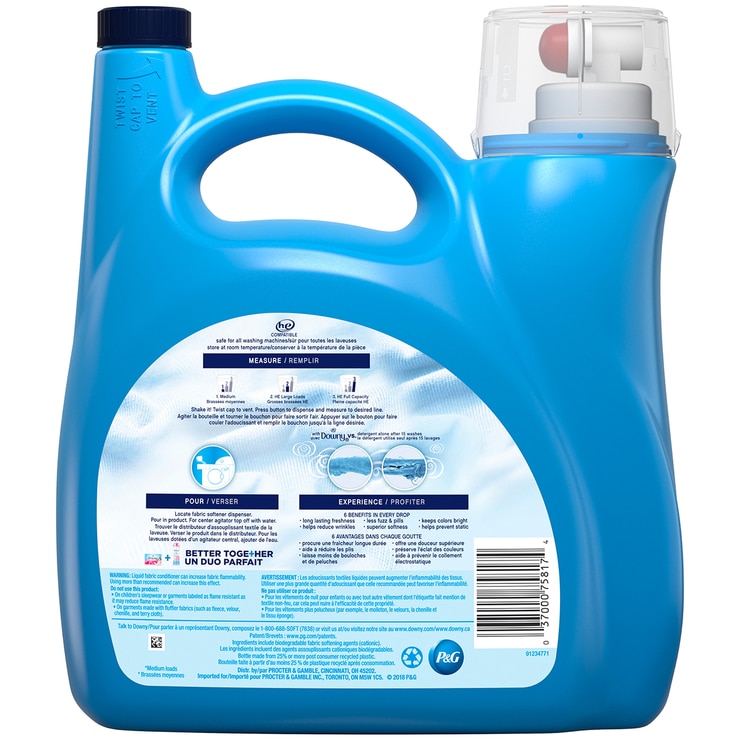 Downy April Fresh Fabric Softener 4.08L Downy April Fresh Fabric Softener 4.08L
