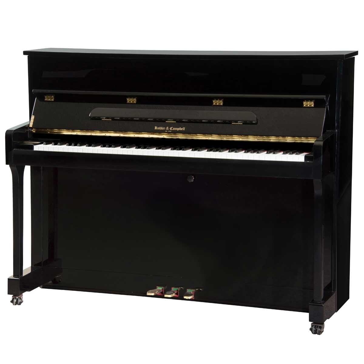 Kohler & Campbell Upright Piano Polished Ebony KC145-PE