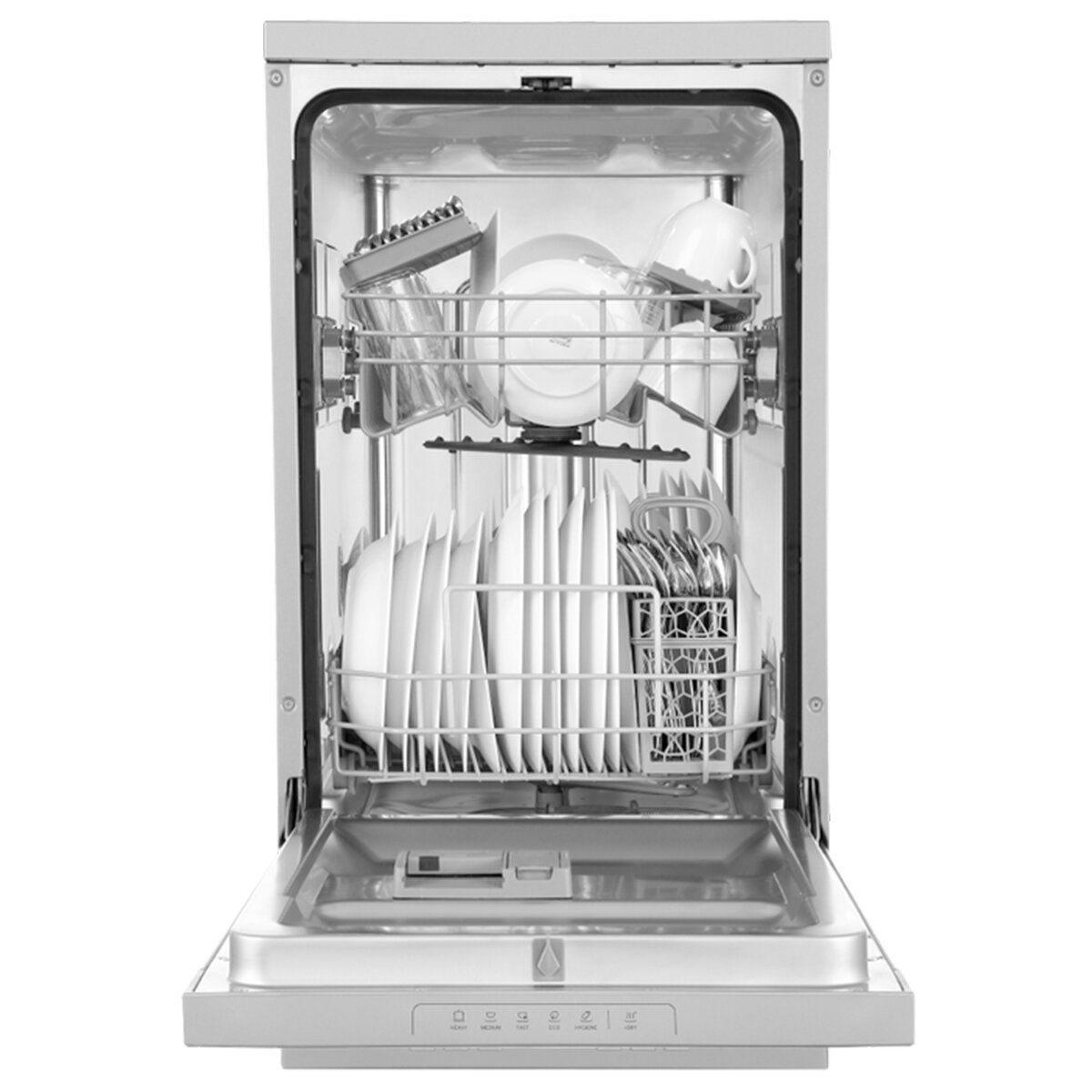 Haier 45cm Compact Freestanding Stainless Steel Dishwasher HDW10F1S1