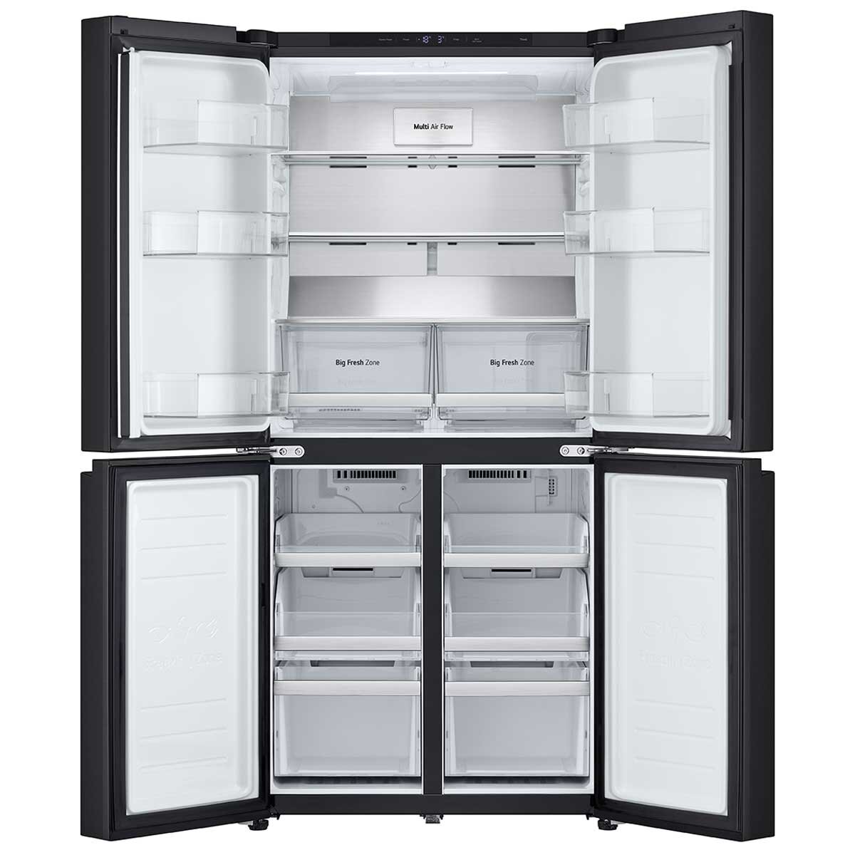 LG 530L Slim French Door Fridge in Stainless Finish GF-B505MBL