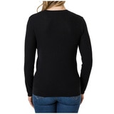 Seg'ments Women's Textured Sweater - Black