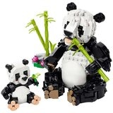 LEGO Creator 3in1 Wild Animals Panda Family Toy Playset 31165