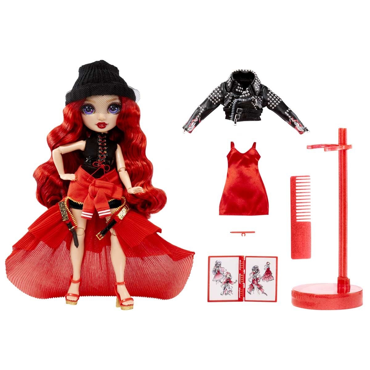 Rainbow High Fantastic Fashion Dolls Ruby