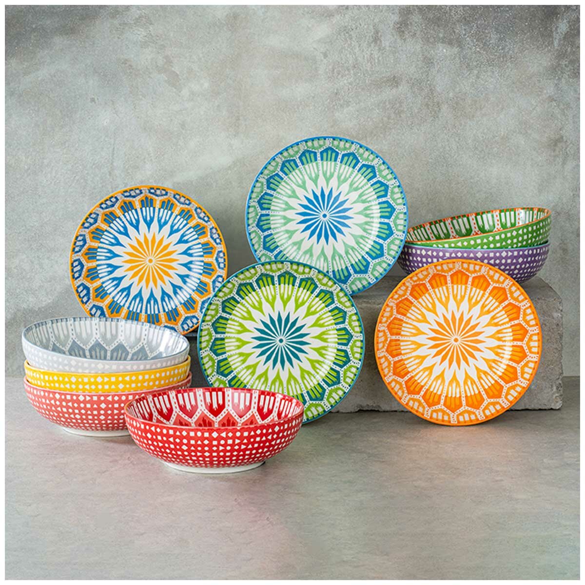 Signature Arrow Bowls 10 Piece Signature Arrow Bowls 10 Piece