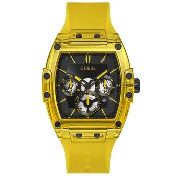 GUESS Yellow Multifunction Men’s Watch GW0203G6