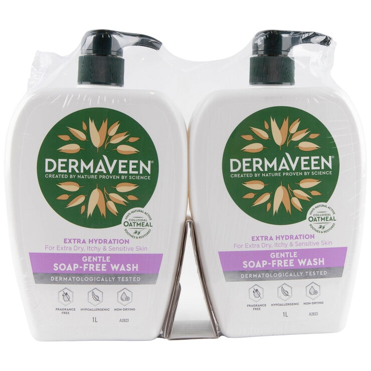 Dermaveen Soap Free Wash 2 x 1 Litre Dermaveen Soap Free Wash 2 x 1 Litre