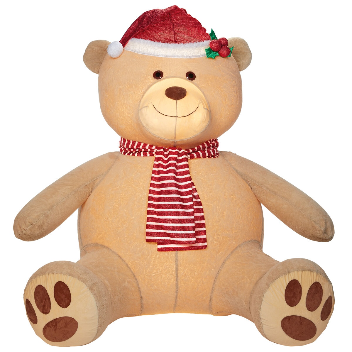 Plush Inflatable Teddy Bear with Lights