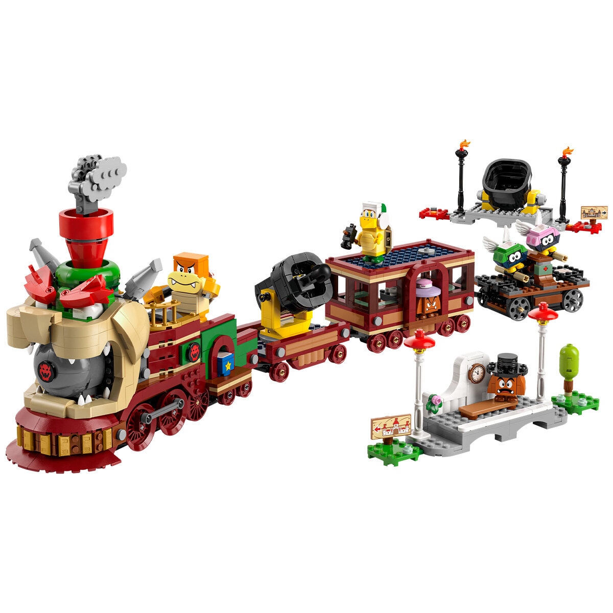 LEGO Super Mario The Bowser Express Train Playset 71437