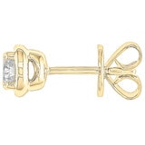 18KT Yellow Gold 0.45ctw Diamond Earrings