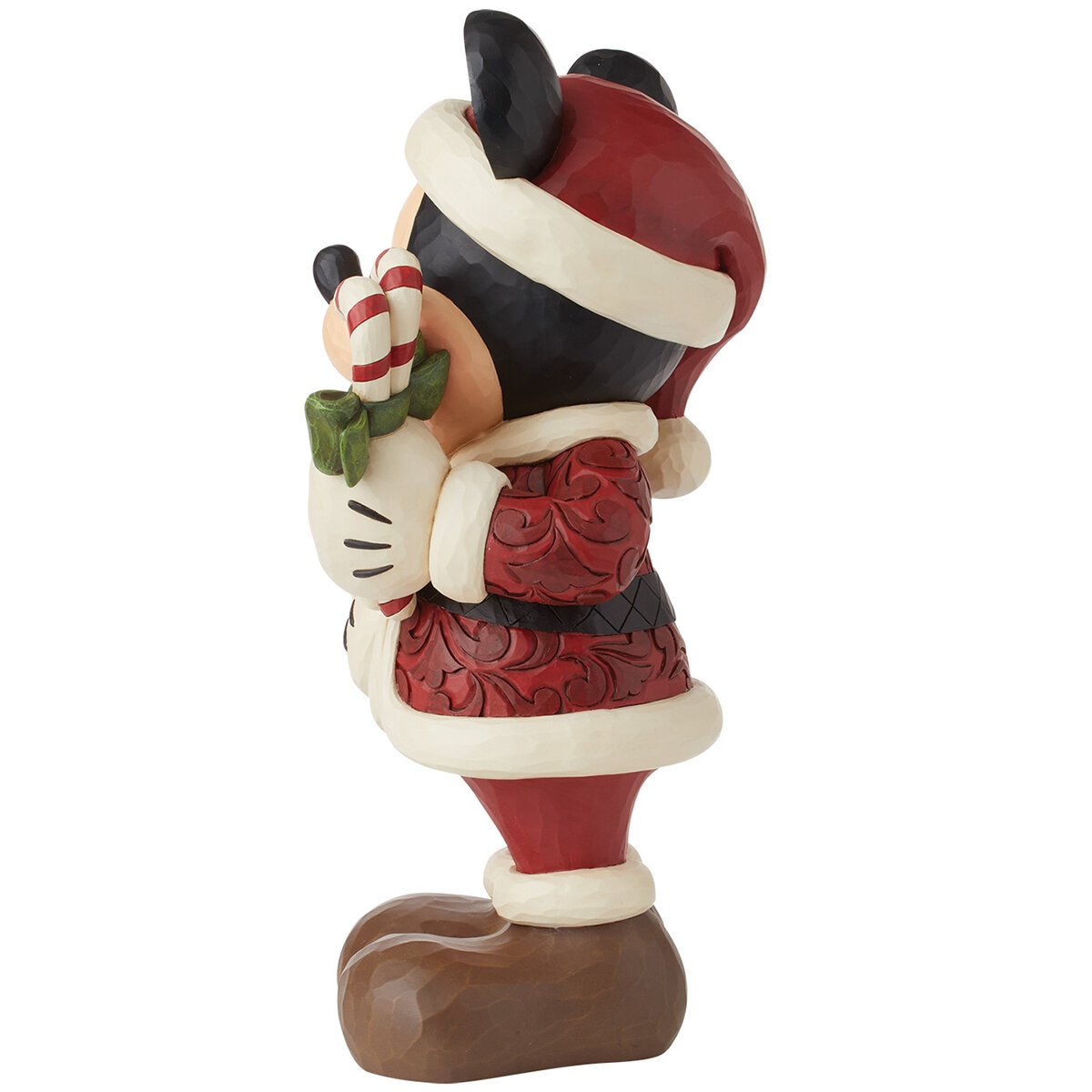 Disney Traditions Jim Shore Mickey Mouse With Candy Cane