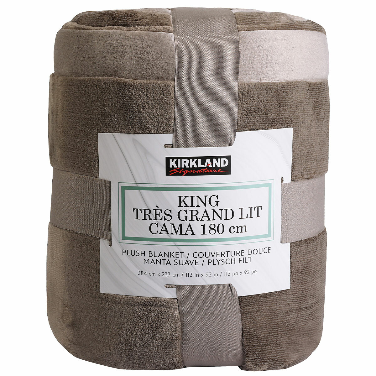 Kirkland Signature Plush Blanket King 284 x 233 cm Kirkland Signature Plush Blanket King 284 x 233 cm