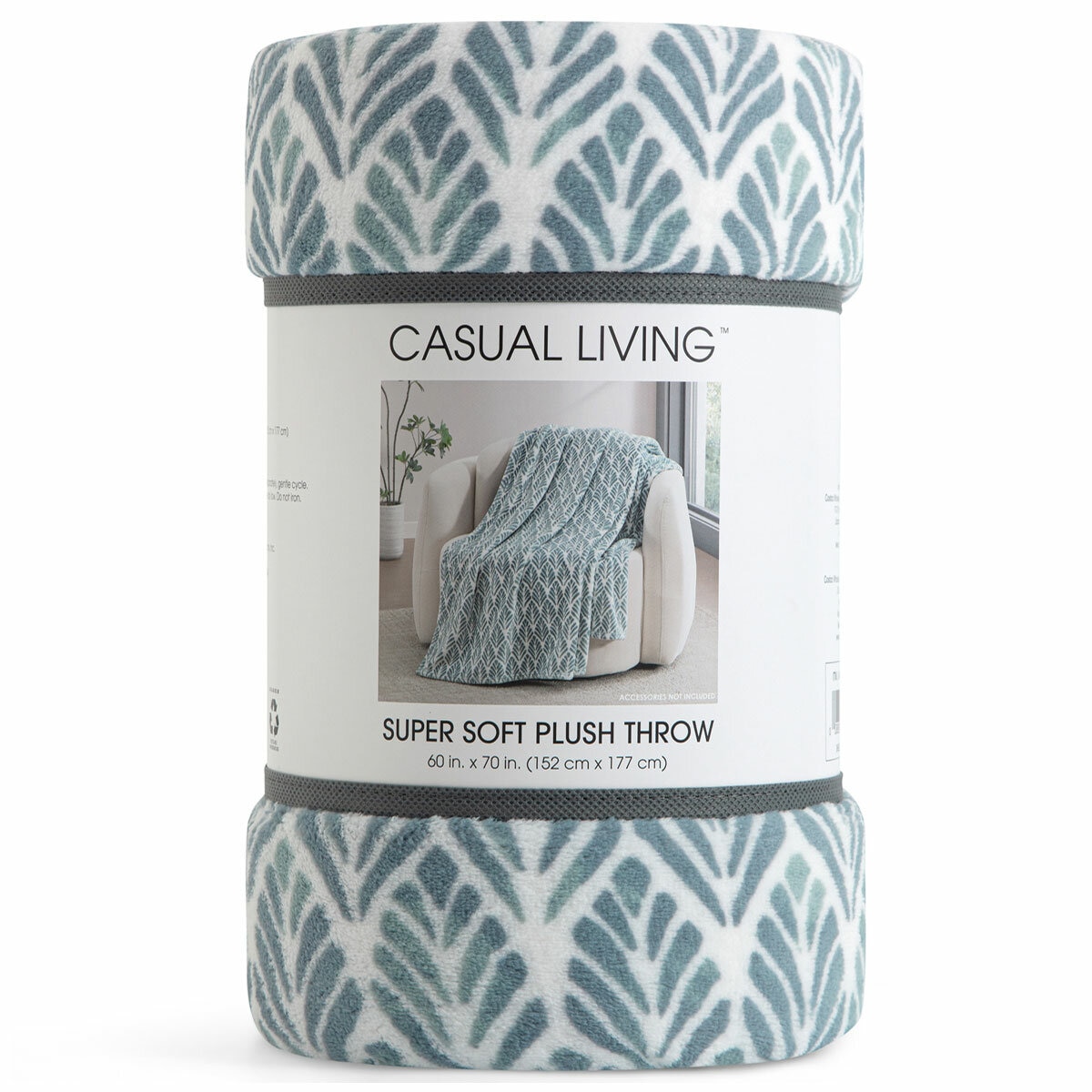 Casual Living Super Soft Plush Throw 152 x 177 cm Casual Living Super Soft Plush Throw 152 x 177 cm