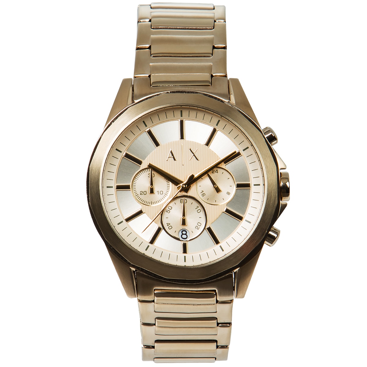 Armani Exchange Drexler Gold Tone Stainless Steel Men's Watch AX2602
