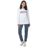 Kirkland Signature Unisex Fleece Crewneck White