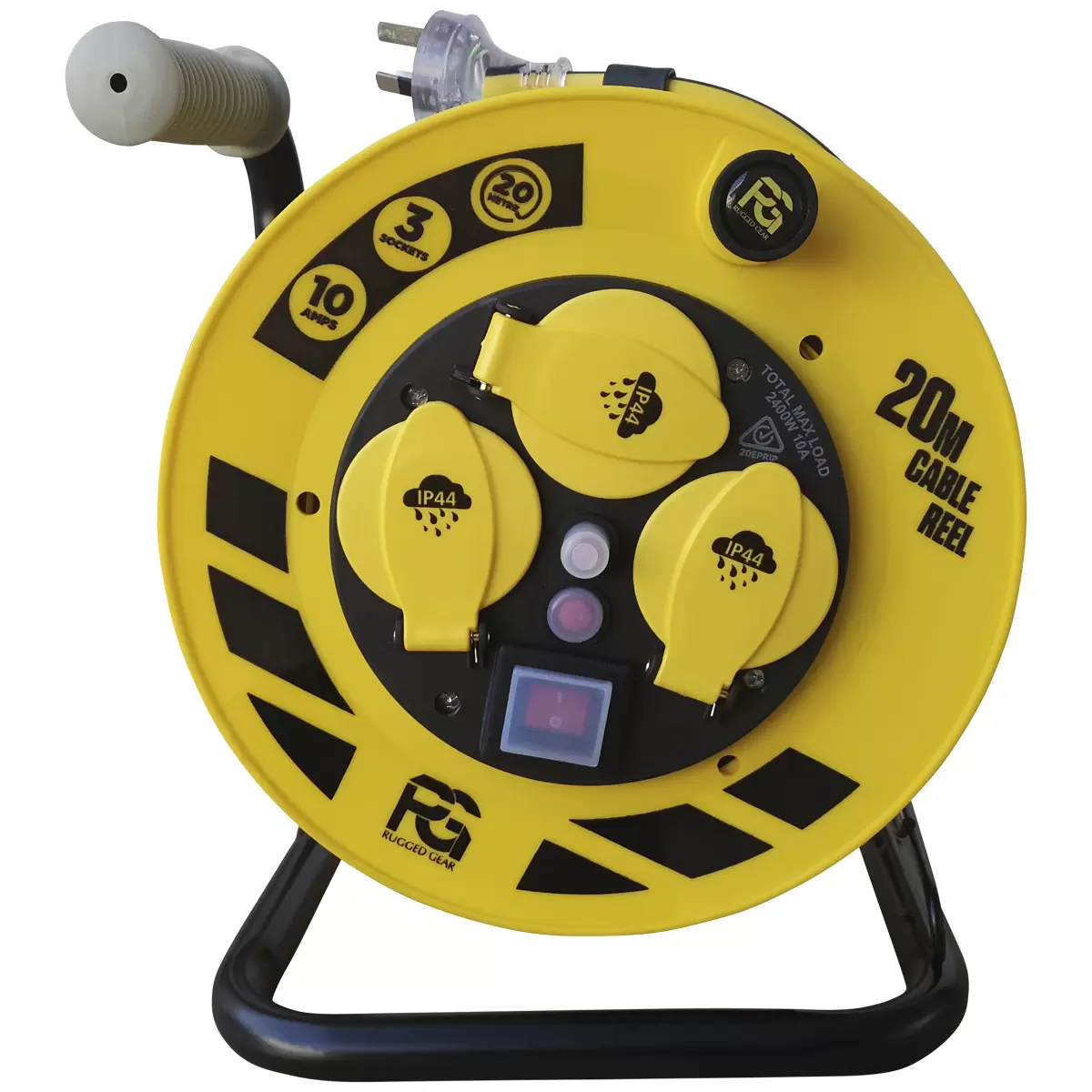 Proglo 20M Heavy Duty Cable Reel