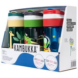 Kambukka Lagoon Kids Bottles 3 Pack x 400ml Boy