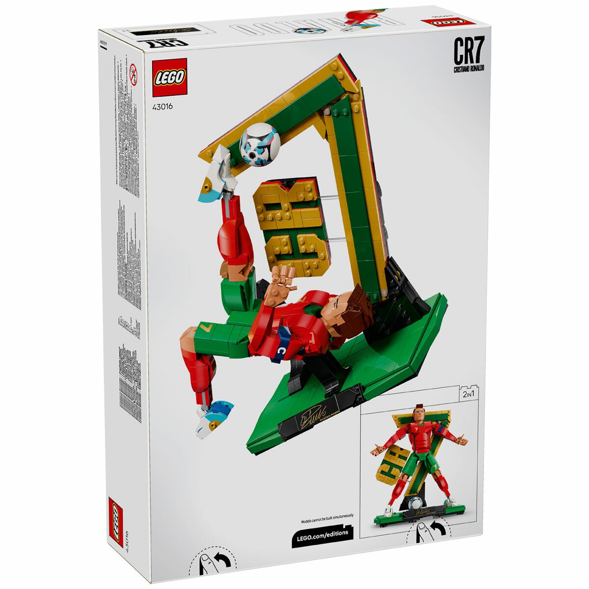 LEGO Editions Cristiano Ronaldo 43016 LEGO Editions Cristiano Ronaldo 43016