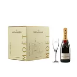 Moet & Chandon Brut Imperial Celebration Pack 6x750ml & 6 Flutes