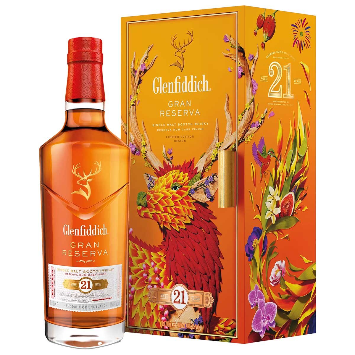 Glenfiddich 21 Year Old Single Malt Scotch Whisky 700ml