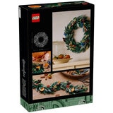 LEGO Icons Wreath Making Kit, Holiday Home Decor Set 10340