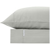 Odyssey Living 400TC Bamboo 4 Piece Sheet Set Queen Silver