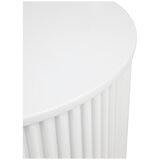 Café Lighting and Living Nomad Round Side Table White