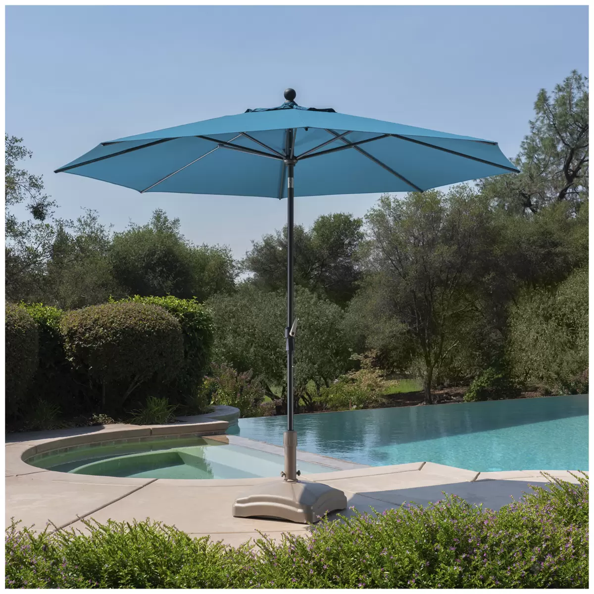 Proshade Market Umbrella 3M Peacock