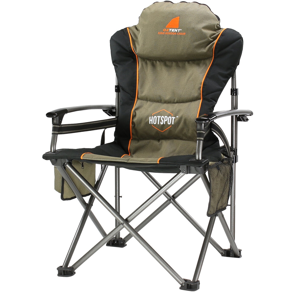 Oztent King Kokoda Chair With Hotspot Thermal Pouch | Cos...