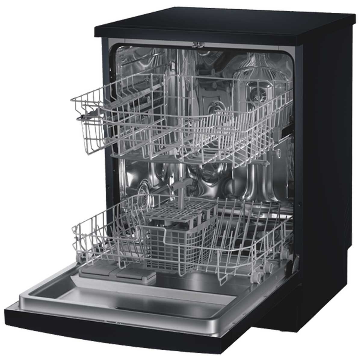 Haier 60cm Freestanding Dishwasher Black HDW13V1B1