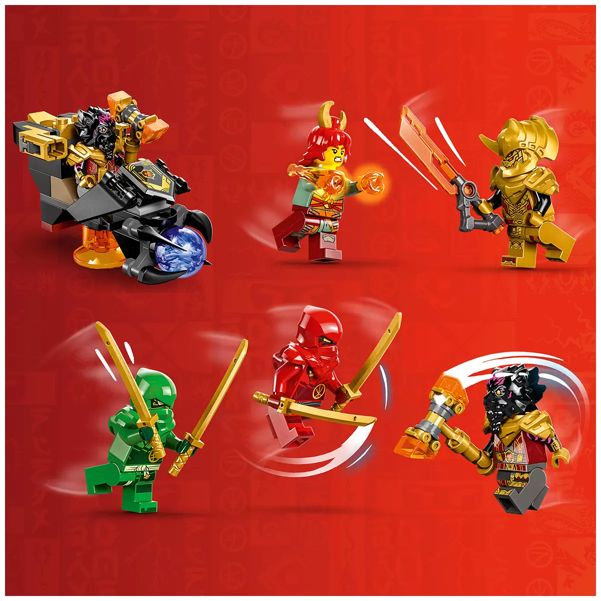 LEGO Ninjago Heatwave Transforming Lava Dragon 71793