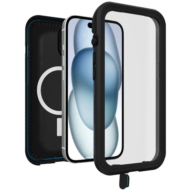 OtterBox Fre MagSafe Apple iPhone 15 Case Black OtterBox Fre MagSafe Apple iPhone 15 Case Black
