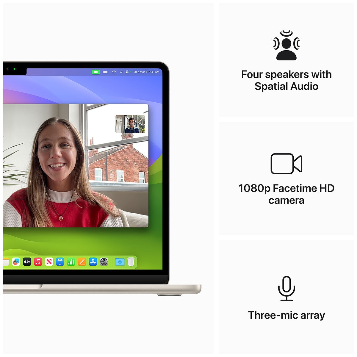 MacBook Air 13 Inch With M3 Chip 8GB 512GB SSD Starlight MacBook Air 13 Inch With M3 Chip 8GB 512GB SSD Starlight