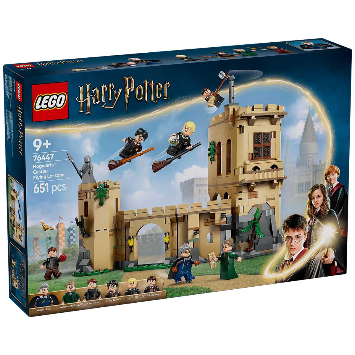 LEGO Harry Potter Hogwarts Castle Flying Lessons Adventure Set 76447