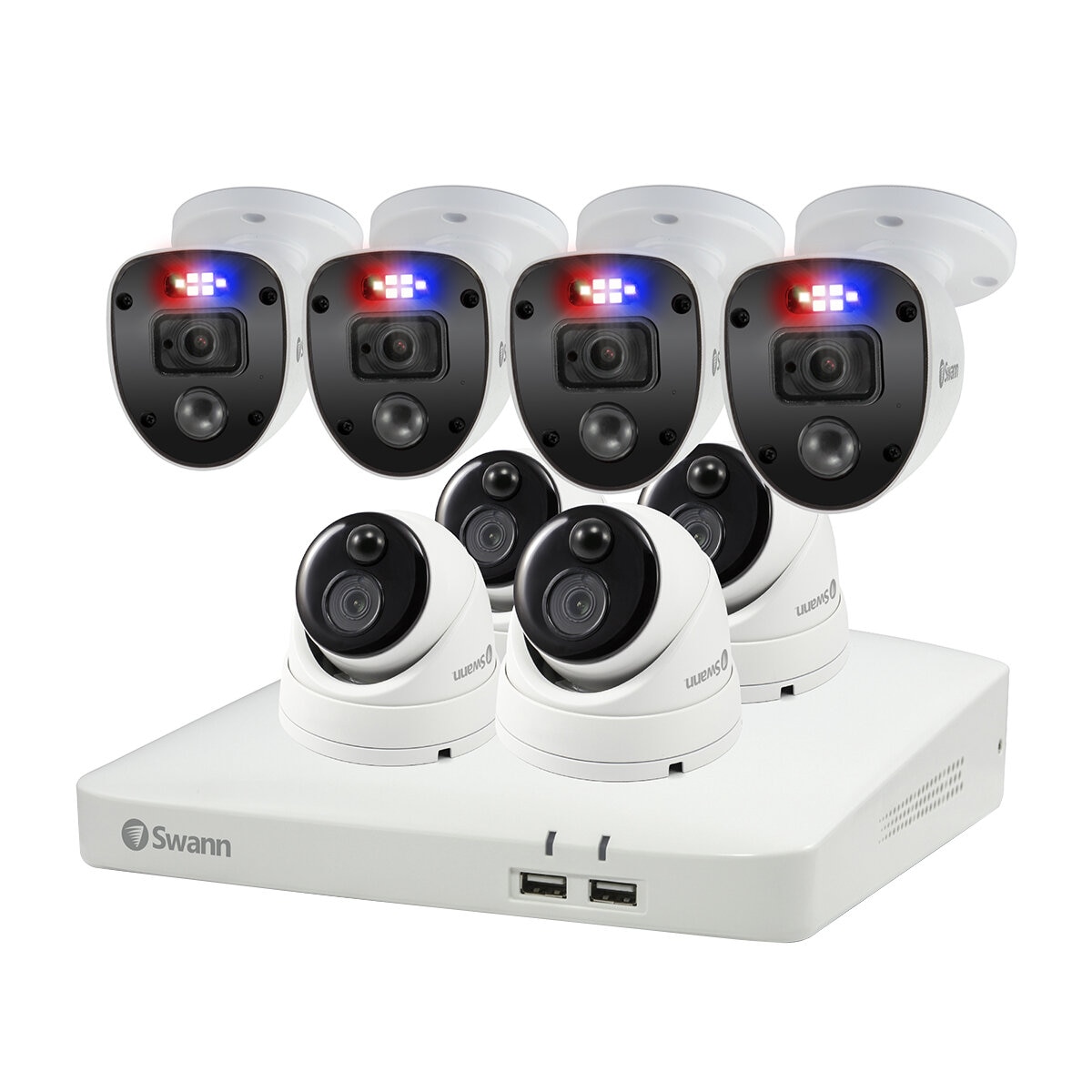 Swann 8 Camera 8 Channel 1080p Full HD DVR Security System SWDVK-846804SL4D-AU