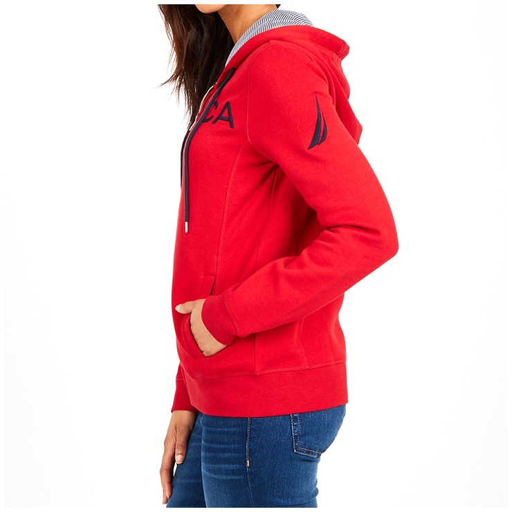 Nautica Women's Hoodie Red | Costco Australia