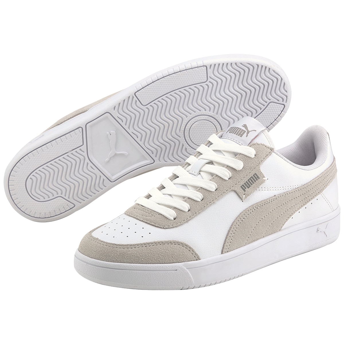 Puma Men's Court Legend Lo Sneakers White | Costco Australia