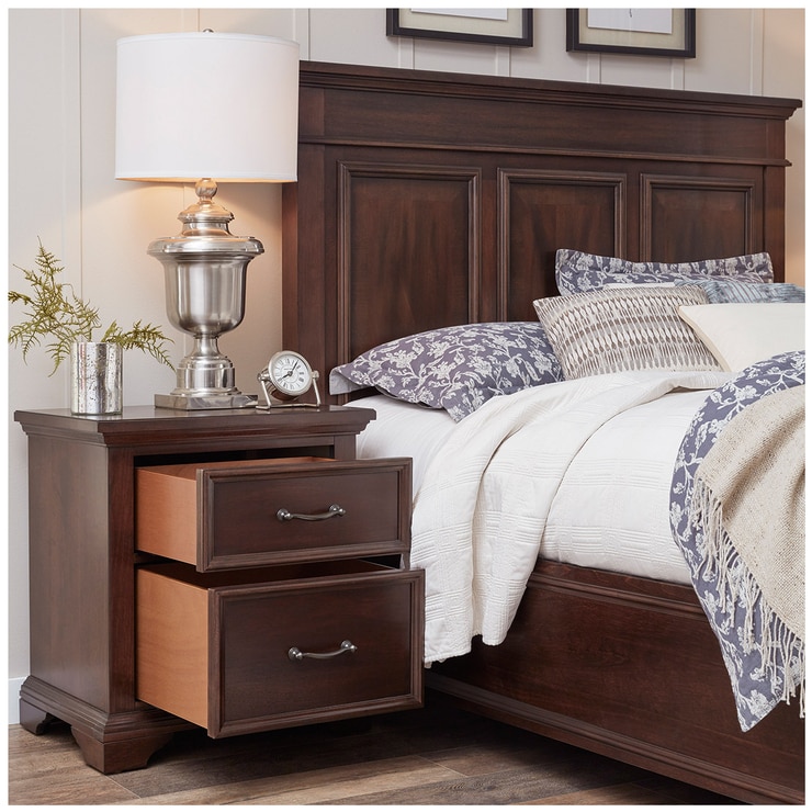 Universal Broadmoore Mocha Nightstand | Costco Australia