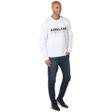 Kirkland Signature Unisex Fleece Crewneck White