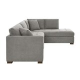 Thomasville Miles Fabric Sectional with Power Footrest Thomasville Miles Fabric Sectional with Power Footrest
