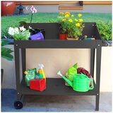 Greenlife Potting Bench Table Charcoal