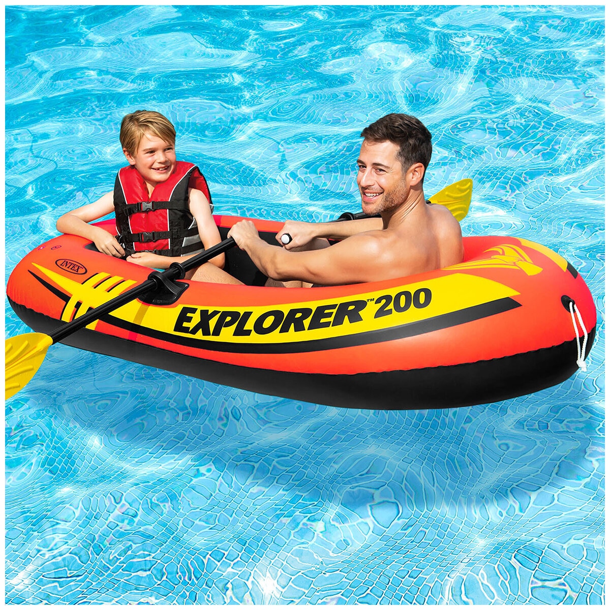 Intex Explorer 200 Boat Set