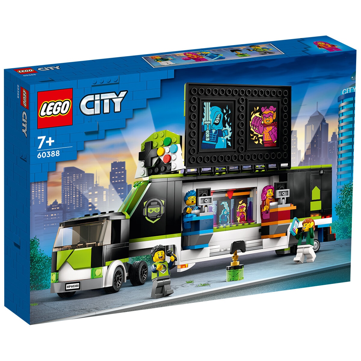 lego city gaming tournament truck 60388