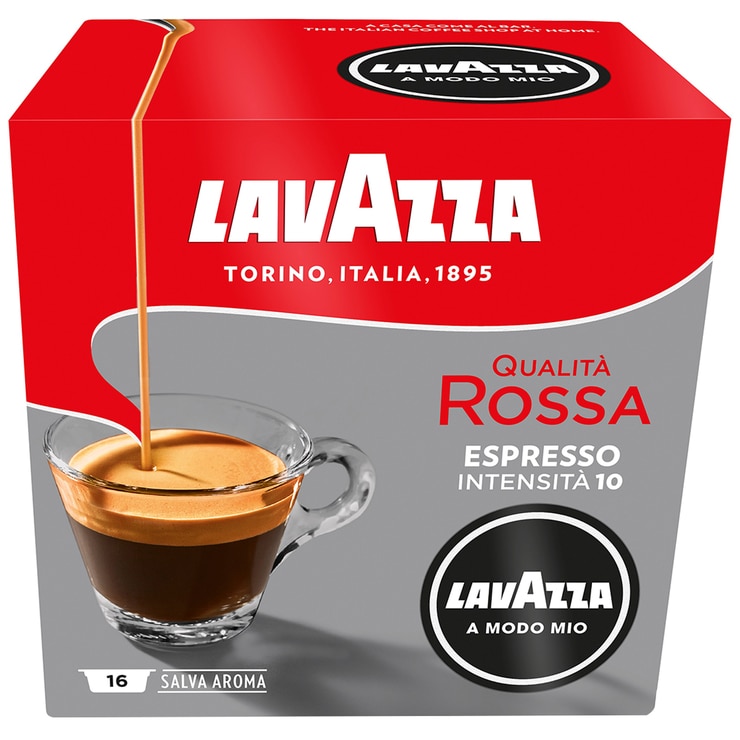 Lavazza A Modo Mio Qualita Rossa Coffee Capsules 6 X 16pk Costco Australia