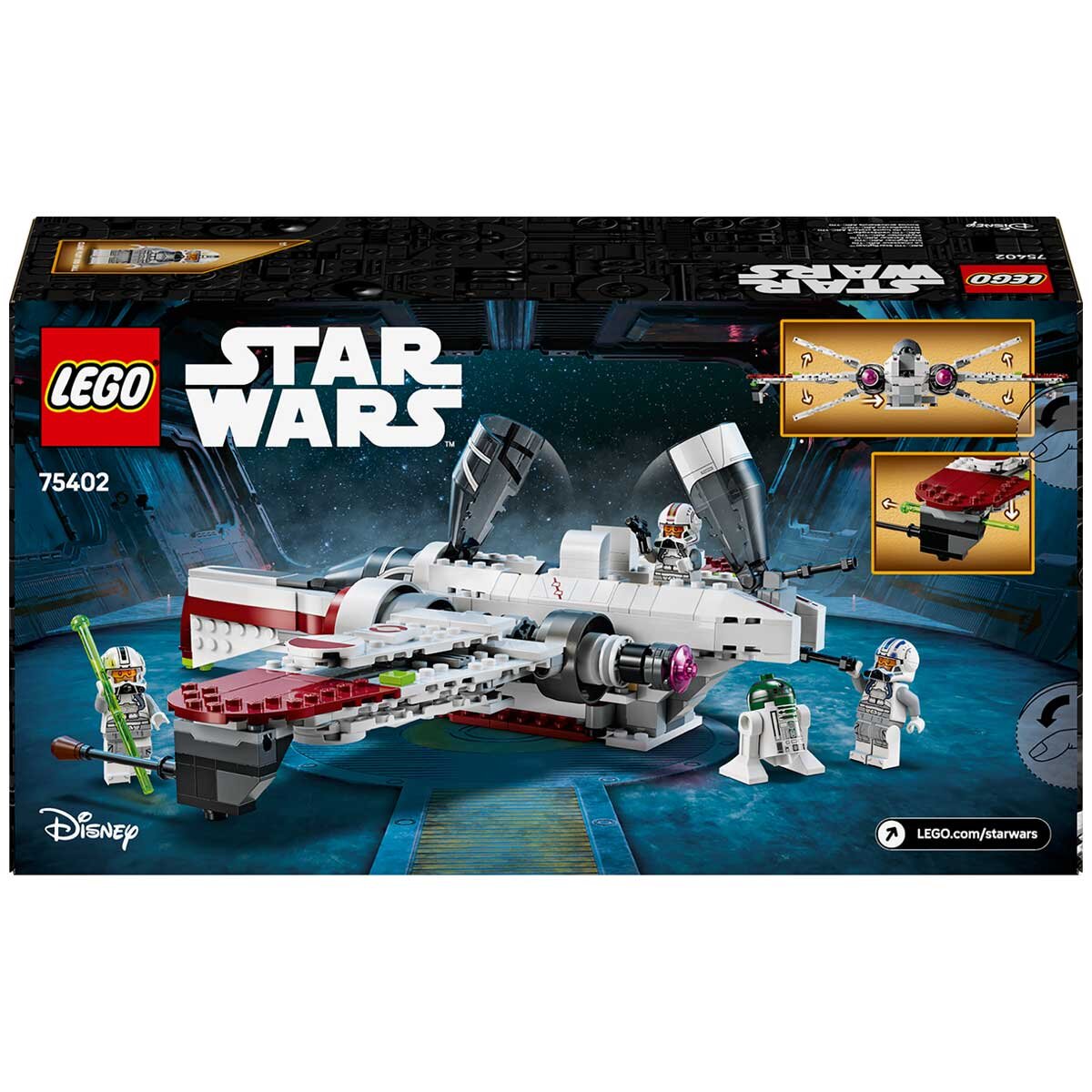 LEGO Star Wars ARC-170 Starfighter Building Toy for Kids 75402