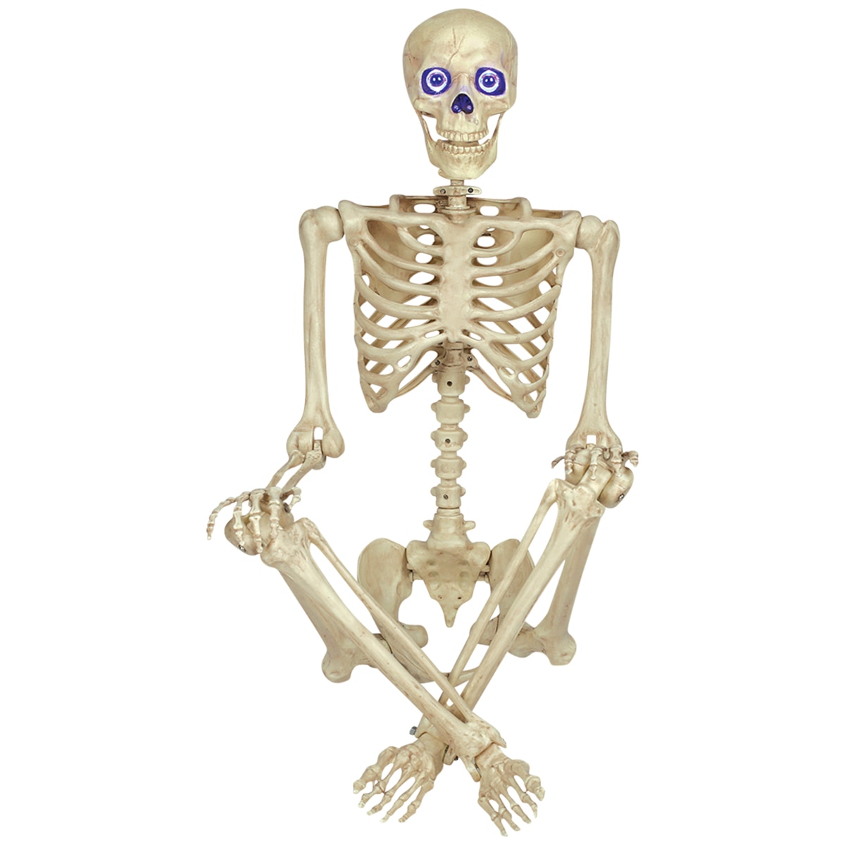 Pose-n-Stay Skeleton with LED Eyes